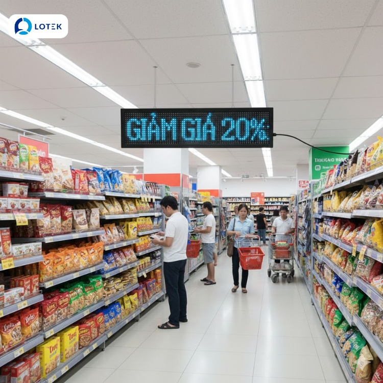 Màn hình LED P10 trong nhà